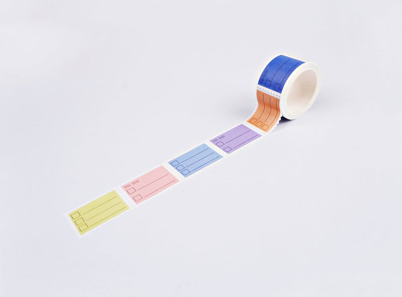 The Completist To Do List Stamp Washi Tape