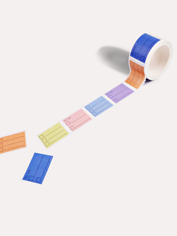 The Completist To Do List Stamp Washi Tape