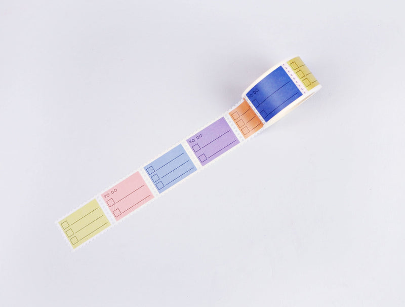 The Completist To Do List Stamp Washi Tape