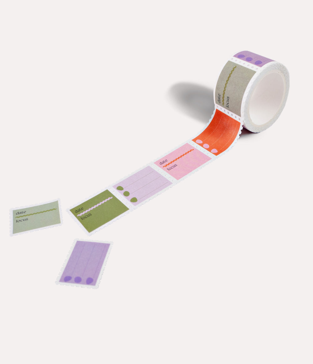 Focus Checklist Stamp Washi