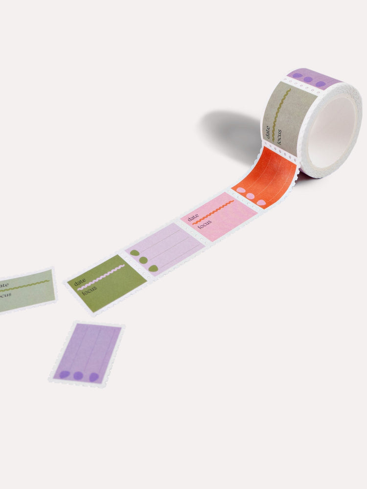 The Completist Focus Checklist Stamp Washi Tape