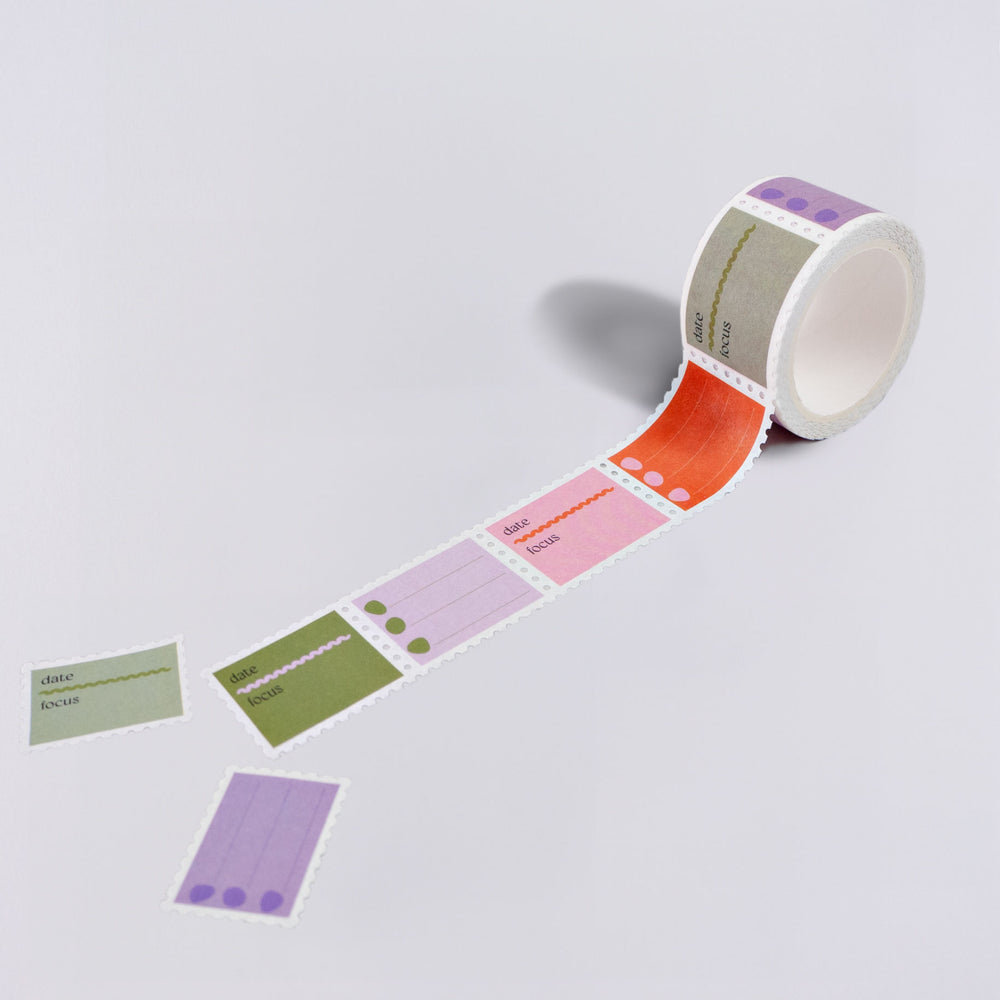 Focus Checklist Stamp Washi