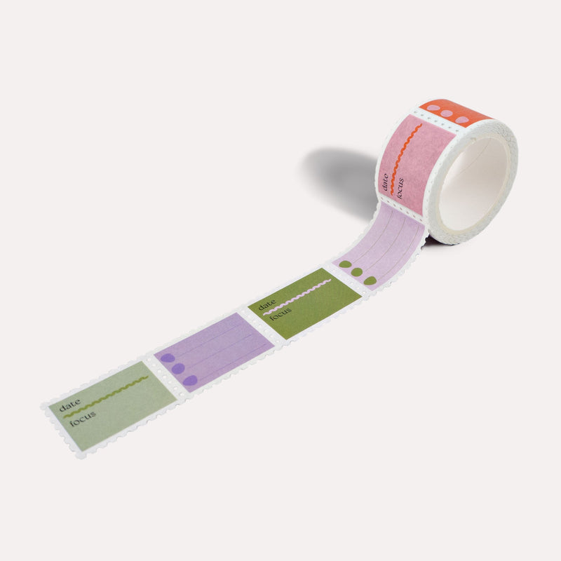 The Completist Focus Checklist Stamp Washi Tape