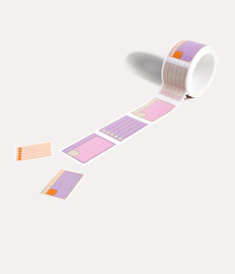 Tabs Mix Stamp Washi Tape