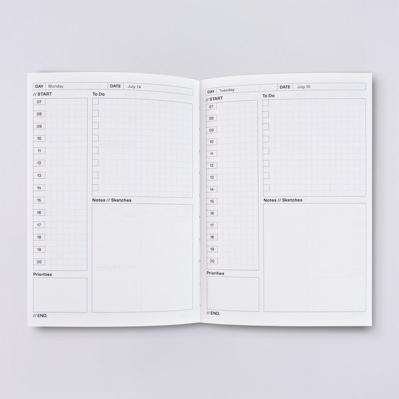 The Completist 2025 Hinoki Daily Planner