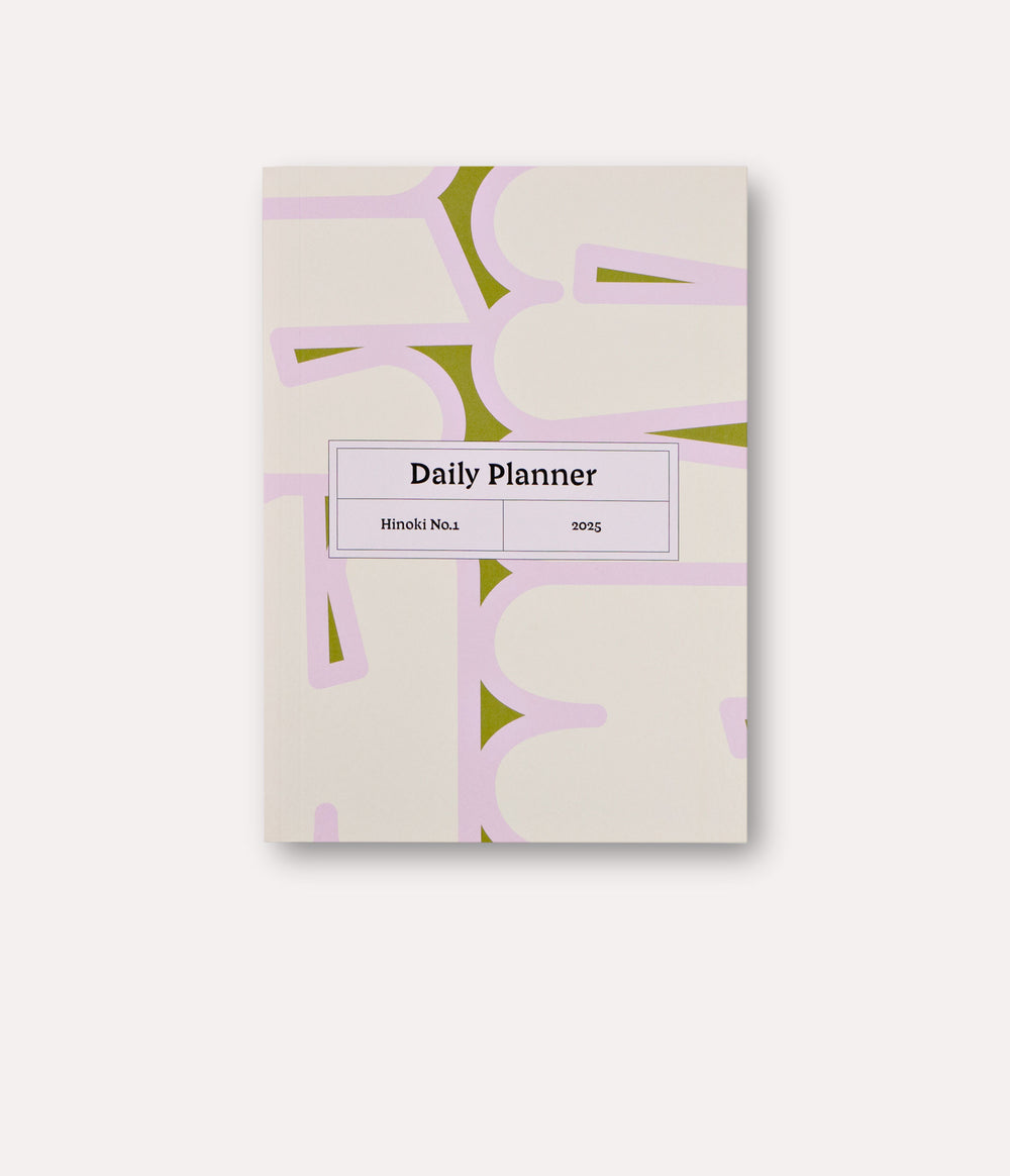 Hinoki 2025 Daily Planner Book