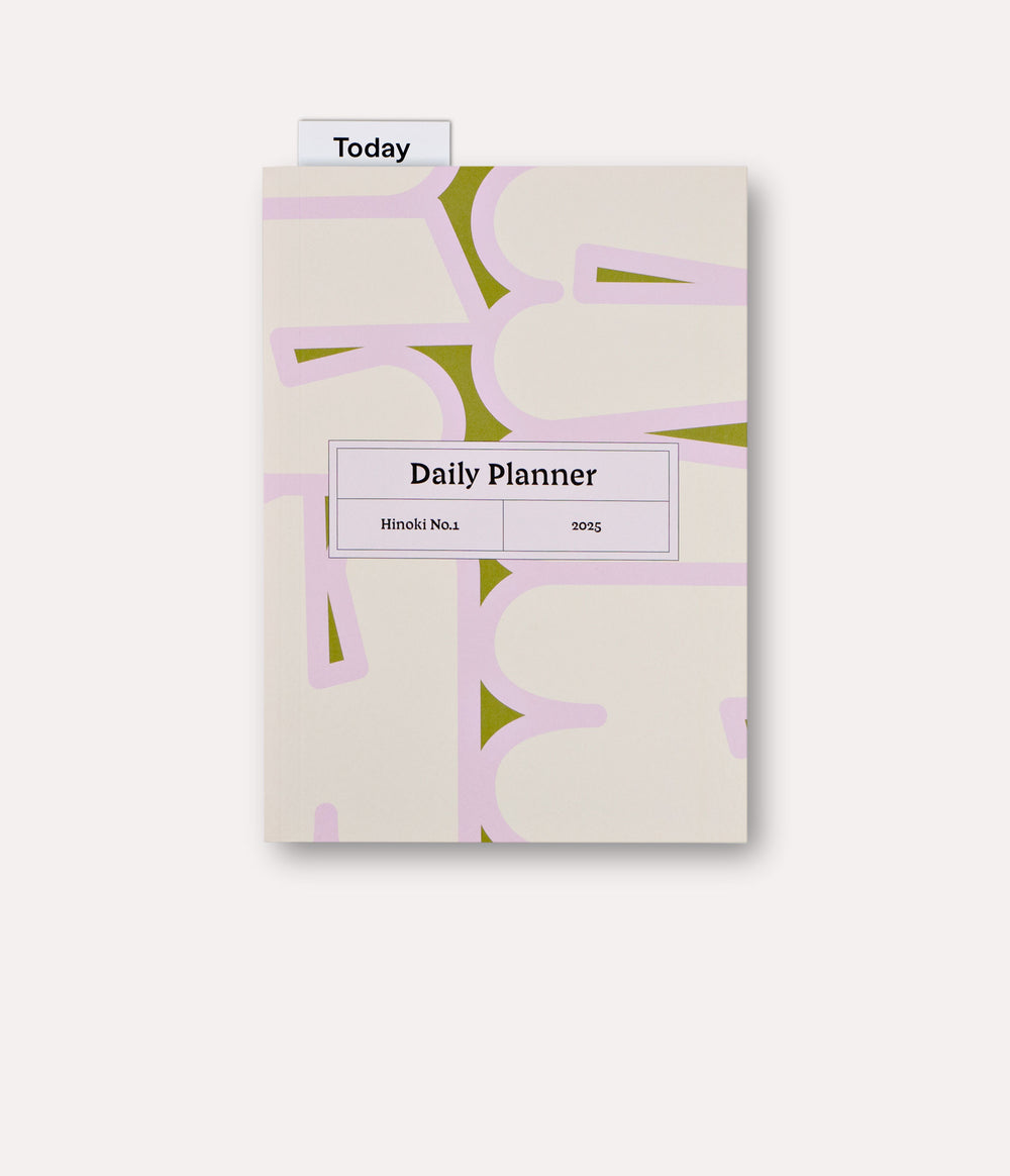 Hinoki 2025 Daily Planner Book