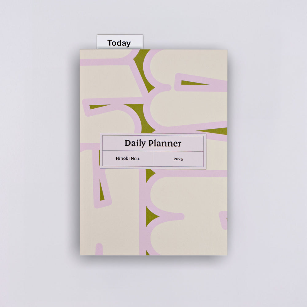 Hinoki 2025 Daily Planner Book