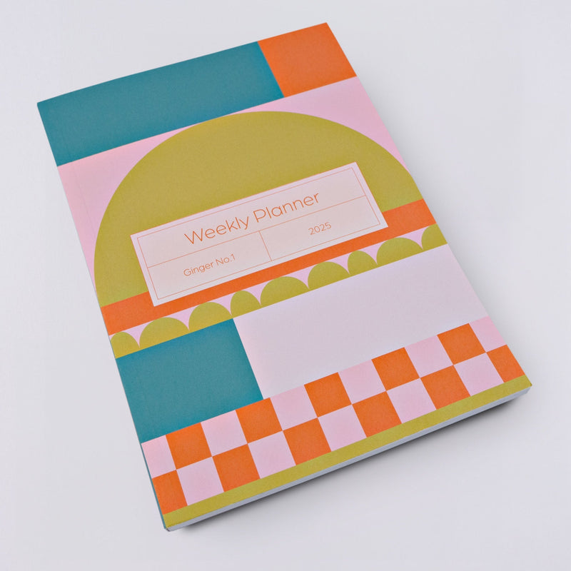 The Completist Ginger 2025 Weekly Planner