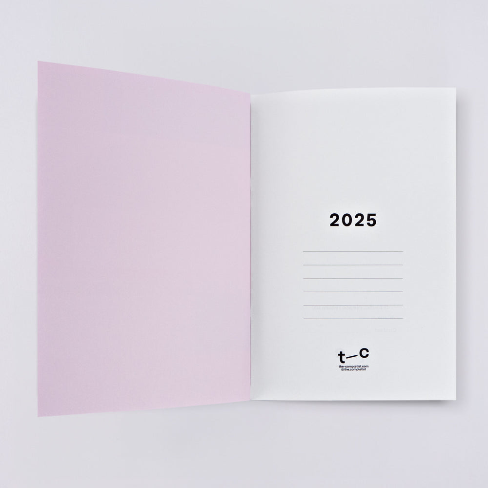 Ginger 2025 Dated Weekly Planner Book