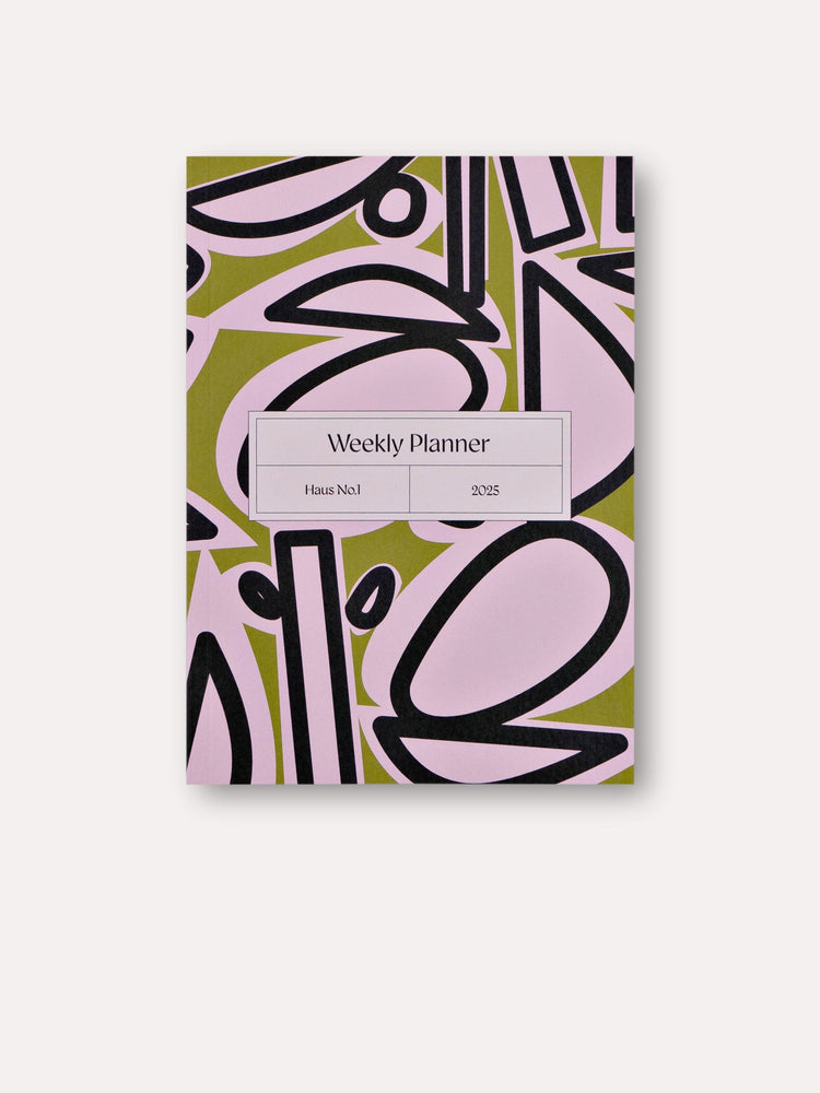 Haus 2025 Weekly Planner Book