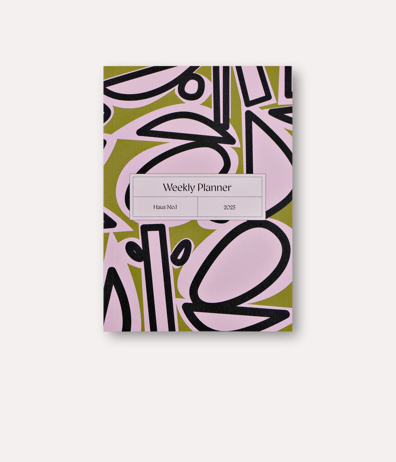 Haus 2025 Weekly Planner Book