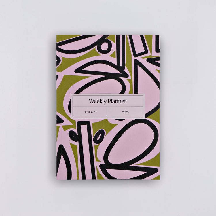 Haus 2025 Weekly Planner Book