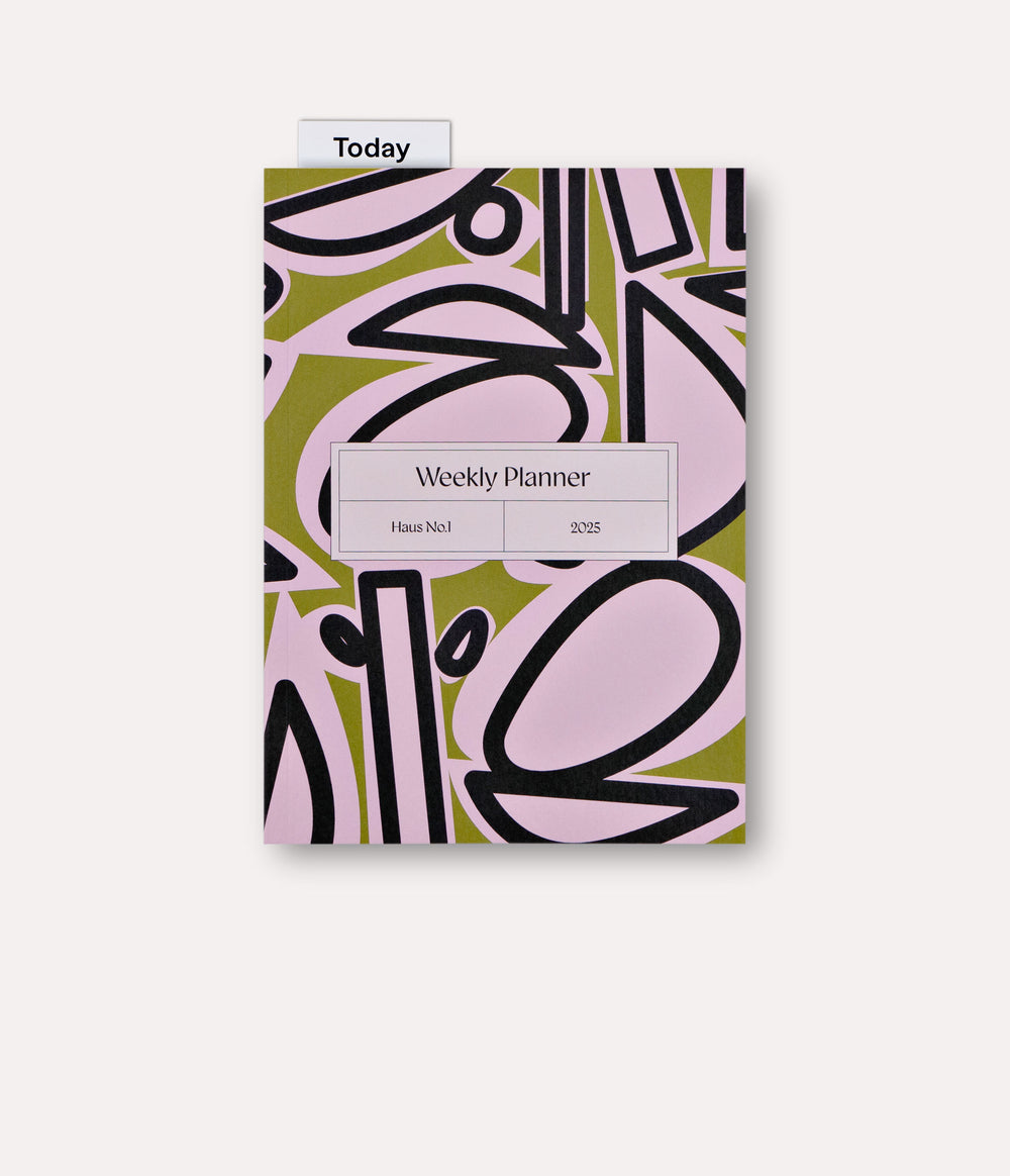 Haus 2025 Weekly Planner Book