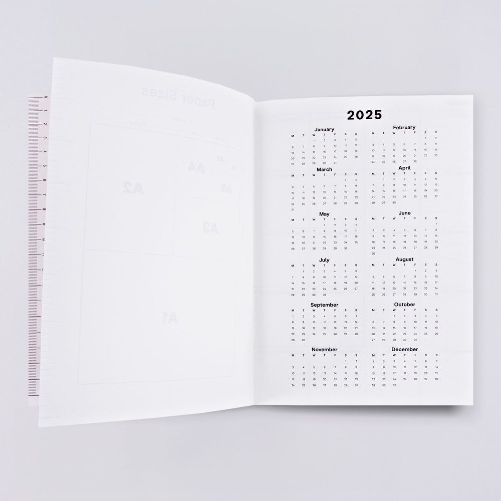 Ginger 2025 Dated Weekly Planner Book