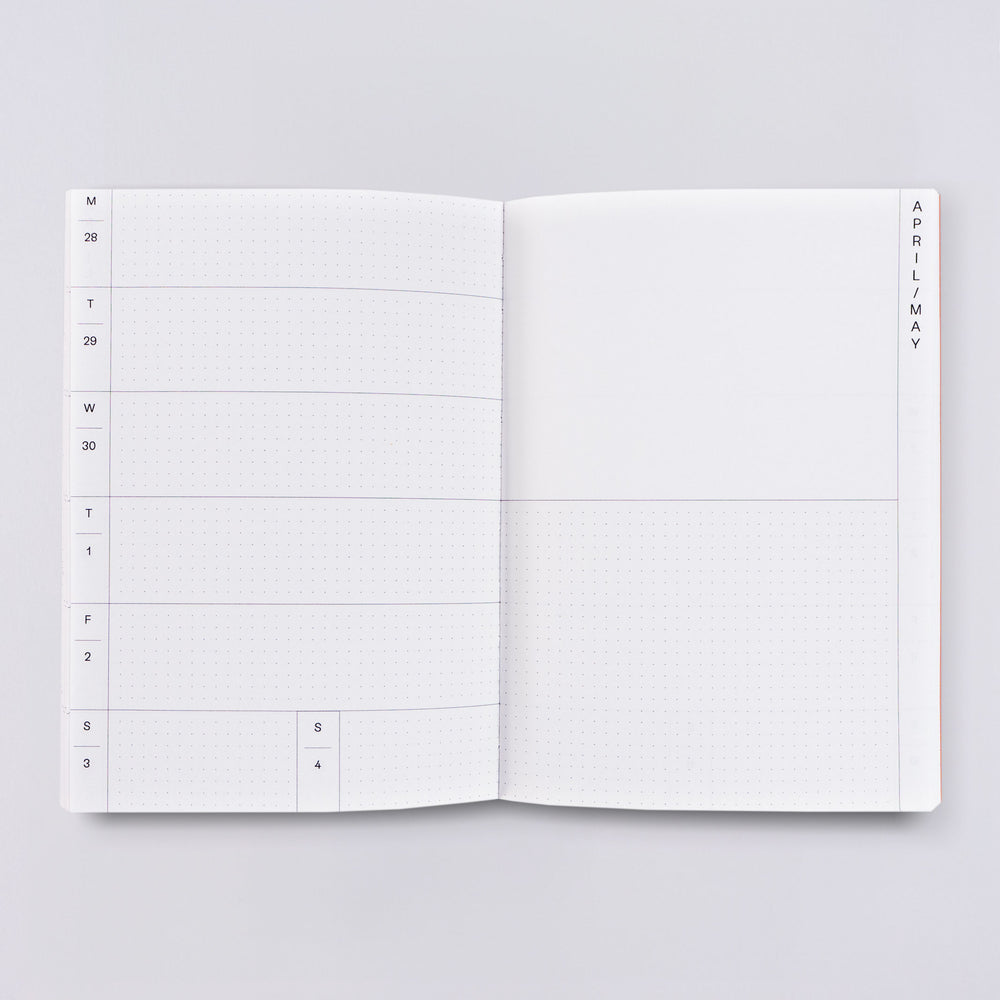 Ginger 2025 Dated Weekly Planner Book