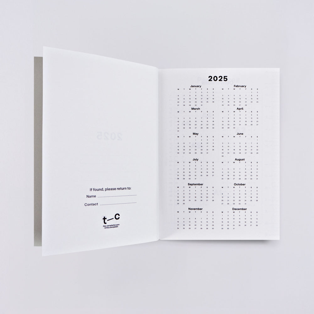 Deco 2025 Dated Pocket Weekly Planner