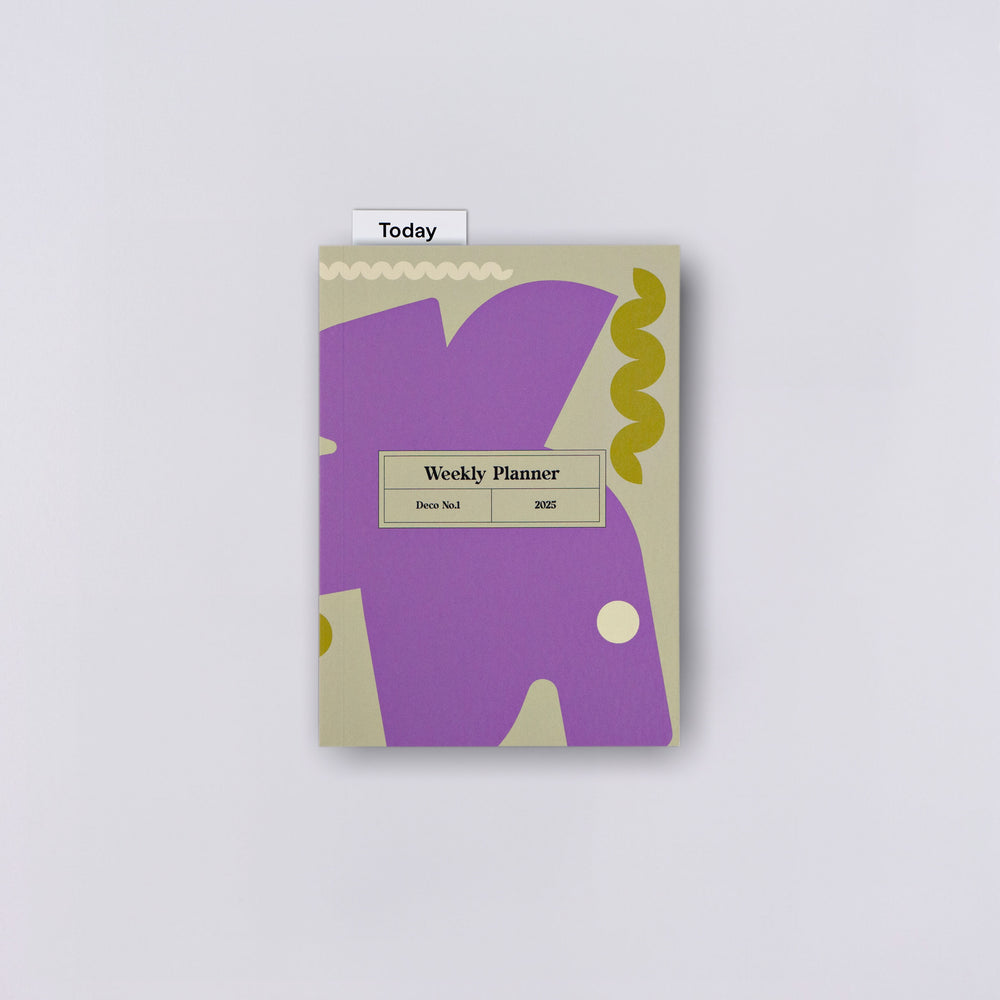 Deco 2025 Dated Pocket Weekly Planner