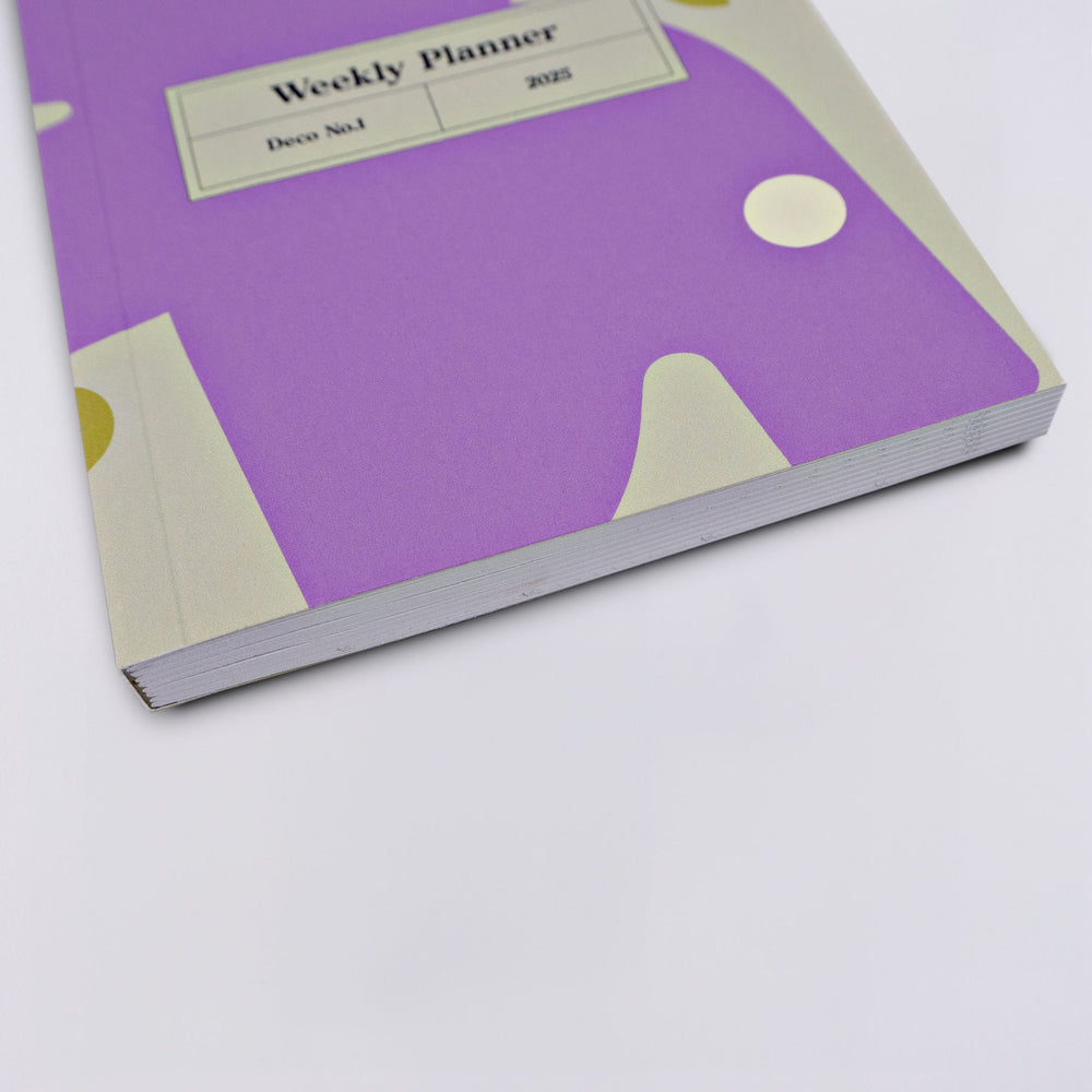 Deco 2025 Dated Pocket Weekly Planner